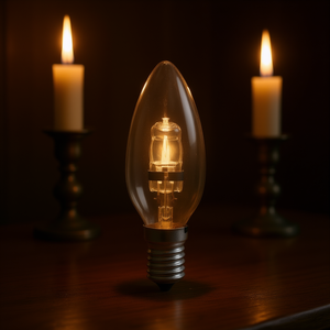 HALO 42W 230V E14 <b>Incandescent</b> <b>Bulb</b> for Candle <b>Lighting</b> - Product Image 3