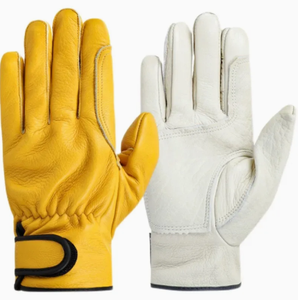 Guantes de conducción de cuero de cabra Guantes de coche con oferta al por mayor de alta calidad para conductores - Product Image 5