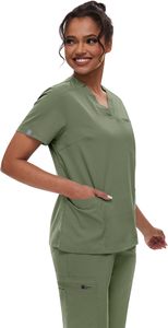 Ensembles d'uniformes de gommage médical avec logo personnalisé vente en gros vêtements de costume de gommage d'hôpital vêtements de gommage d'allaitement - Product Image 2