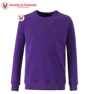 เสื้อสเวตเชิ้ตโอเมก้าปักลายกรีกแบบกำหนดเอง OEM ขนาดใหญ่พิเศษ พร้อมแพทช์เชนิลล์ ตัวอักษรกรีก ฟิ ฟราทรานดี้ - Product Image 2