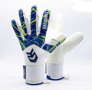 Guantes de portero de cuero de nuevo estilo, transpirables, antideslizantes, de látex alemán, diseño de corte negativo para deportes al aire libre - Product Image 5