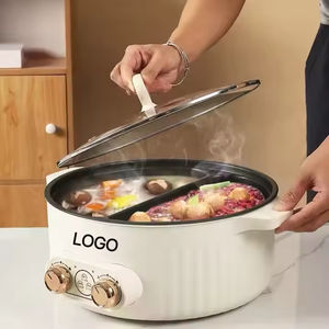 Plaque chauffante électrique multifonctionnelle de 7 litres à économie d'énergie avec couvercle en verre et fond plat pour usage extérieur et hôtelier - Product Image 5