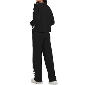 Haute qualité conception personnalisée femmes costume d'échauffement nouveauté professionnel respirant polaire solide motif toile tissu - Product Image 6