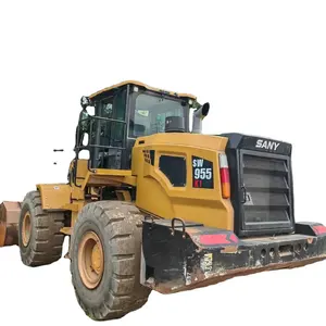 used loaders mini earth moving machine sany sw955k used wheel loader construction equipment