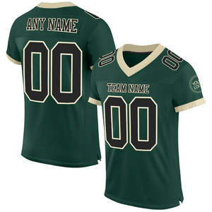 Camiseta de Fútbol Americano Unisex, Malla Corta, Cómoda, Duradera, Talla Grande, Deportiva, Personalizada, Sublimada, Cosida - Product Image 3