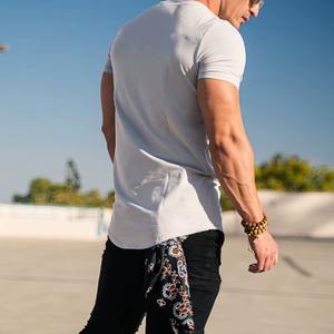 Camiseta deportiva de secado rápido con cuello redondo para exteriores personalizada, camiseta de poliéster con estampado de personalidad, patrón de logotipo de equipo bordado - Product Image 5