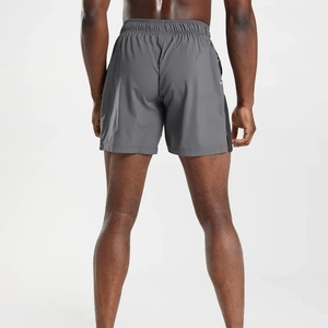 Pantalones Cortos Deportivos de Lona para Hombre, Cintura Media, Color Liso, Secado Rápido, Transpirables, para Gimnasio y Fitness - Product Image 2
