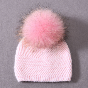 Gorro de lana barato al por mayor gorro de punto liso gorro de punto 100% lana Jacquard y logotipo bordado gorros Unisex - Product Image 3