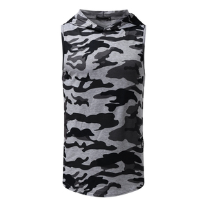 Camiseta sin mangas informal de gimnasio para hombre, camisetas sin mangas para entrenamiento atlético, camiseta sin mangas de secado rápido para hombre - Product Image 1
