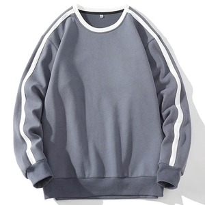 Sudadera de Lujo para Hombre ABRA SPORTS Modelo F-20, 2023 OEM, Personalizable, de Felpa Francesa, Cuello Redondo, Talla Grande, Ecológica, 100% - Product Image 2