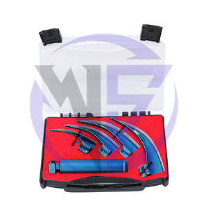 Set de Laringoscopio Convencional RVS Macintosh con 4 Hojas de Titanio Color Azul, Producto Superior de Nuestra Producción, Fabricado por Wenquar - Product Image 5