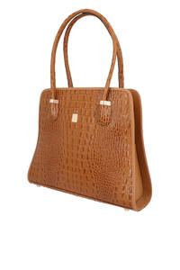 Bolsos de mujer personalizados de cuero genuino para mujer patrón de cocodrilo de alta calidad OEM monederos logotipo personalizado al por mayor niñas 2025 - Product Image 2