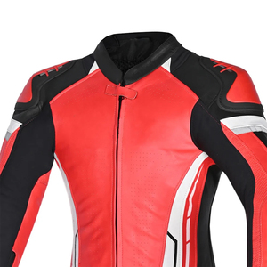 Combinaison de moto en cuir véritable personnalisée, de haute qualité, coupe-vent, imperméable, respirante, ignifuge, veste de course, taille plus - Product Image 3