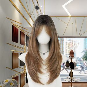 Haute qualité 2x6 dentelle avant os droit brésilien perruque de cheveux humains avec fermeture en dentelle transparente vierge cuticule alignée - Product Image 6