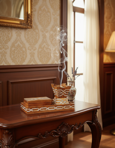 เตาเผาเครื่องหอมไม้และเรซิ่นคุณภาพส่งออก ใช้เพื่อสร้างบรรยากาศที่สงบสุข - Product Image 3