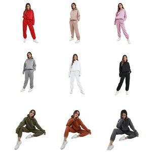 Custom Logo Stacked Sets Sweat Suits Unisex Two-Piece Autumn <b>Flare</b> Pants Cropped Hoodies Tracksuits Heavyweight Breathable - Product Image 6
