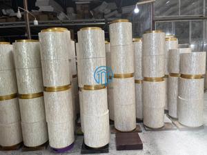 Bandeja de Lujo con Incrustaciones de Nácar, Bandeja de Servicio Hecha a Mano con Nácar, Bandeja Decorativa Lacada de Vietnam - Product Image 6