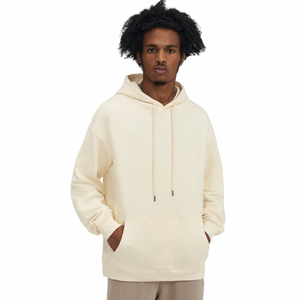 Sweat-shirt à col ras du cou brodé de logo personnalisé de taille américaine de haute qualité sweat-shirts à capuche épais vierges pour hommes - Product Image 4