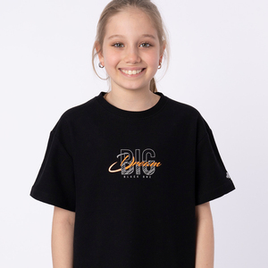 hot sale Small Size girls Graphic 100% Cotton girls Kids T-Shirt & Wholesale cheap Custom Logo girls t-shirt - Product Image 1