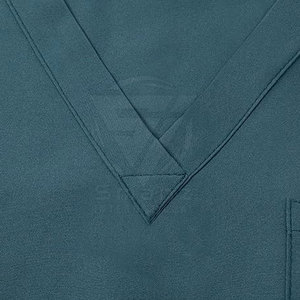 High Quality Wrinkle Resistant and Elastic Customized Medical Workwear Quick Drying Unisex Hospital Uniform Nurse <b>Scrub</b> <b>Sets</b> - Product Image 2