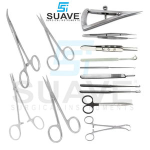 Juego de 14 piezas de alta calidad de instrumentos de cirugía plástica instrumentos quirúrgicos de blefaroplastia de SUAVE SURGICAL INSTRUMNETS - Product Image 2