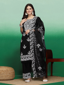 Estilo indio pakistaní Salwar Kameez Ready Made Ladies Cotton Suit Cosido Elegante Mujer Vestidos a precios al por mayor Venta a granel - Product Image 4