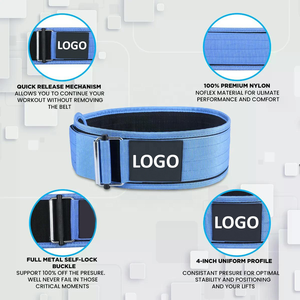 High Quality Neoprene Gym <b>Belts</b> for Bodybuilding <b>Weight</b> Lifting Training Custom Logo Workout Professional Protection Prongs - Product Image 5