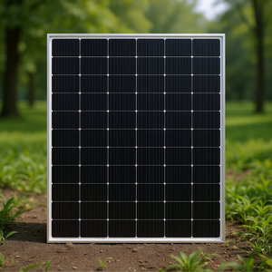Panneau solaire monocristallin 120W par Solarmaker certifié TUV avec feuille arrière blanche - Product Image 3