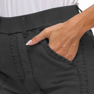 Pantalones cortos de motociclista lisos de cintura alta para correr y entrenamiento para mujer - Product Image 4