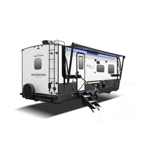 Mini caravana compacta Lite Camper con suspensión independiente 4x4 para 4 personas, diseño moderno y fácil de remolcar - Product Image 5