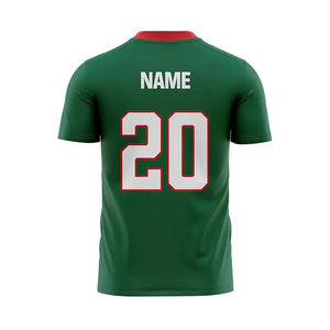 Camiseta de Fútbol Americano al por Mayor, Nueva Llegada, Personalizada, Sublimada, de Malla, 100% Poliéster, Ligera - Product Image 2