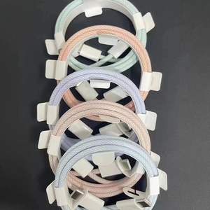 สายชาร์จเร็ว 60W แบบถักไนลอน ทนทาน รองรับกระแสไฟ 5A และ 6A ทองแดงแท้ หัว USB Type-C to Type-C สำหรับโทรศัพท์มือถือ - Product Image 4