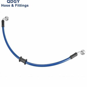 Tuyau AN3 1/8 en acier inoxydable tressé pour moto HE L, tuyau <span class=keywords><strong>de</strong></span> frein hydraulique, ligne d'huile d'embrayage en nylon/PTFE, tuyau <span class=keywords><strong>de</strong></span> modification <span class=keywords><strong>de</strong></span> moto tout-terrain - Product Image 6