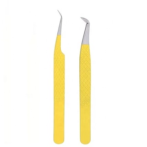 Pinzas de Extensión de Pestañas de Alta Calidad, Ecológicas, de Nuevo Diseño, Precisión, Acero Inoxidable, Titanio Negro - Product Image 6