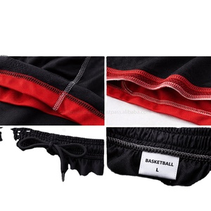 กางเกงบาสเก็ตบอลเอลีท 100% โพลีเอสเตอร์ ระบายอากาศได้ดี ป้องกันแบคทีเรีย ป้องกันรังสียูวี แห้งเร็ว ไซส์ใหญ่ แต่งลายด้านหน้า ปรับแต่งได้สำหรับทีม - Product Image 4