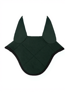 Tissu élégant, léger et respirant pour le confort, la protection contre les mouches et la performance, voile anti-mouches en crochet pour cheval, bonnet d'oreille doux - Product Image 4