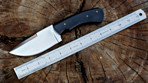 Cuchillo de caza de acero inoxidable de alto carbono personalizado de calidad superior hermoso mango de cuerno nuevo mejor diseño para supervivencia al aire libre - Product Image 4