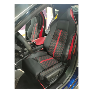 Accessorio Interno Auto DOS Kit di Aggiornamento Sedili <span class=keywords><strong>Audi</strong></span> <span class=keywords><strong>A6</strong></span> C7 Stile S6 con Copertura in Pelle Anteriore e Posteriore per <span class=keywords><strong>Audi</strong></span> <span class=keywords><strong>A6</strong></span> - Product Image 1