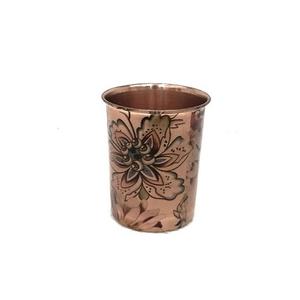 Verre à eau en cuivre au design avantageux, forme ronde, taille personnalisée, verre à lait pour ustensiles et accessoires en cuivre - Product Image 6