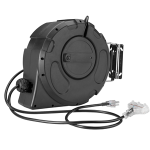 Điện mở rộng dây Reel - NEMA 5-15 10awg cao su sjtow 100ft 125V 15A - Product Image 1