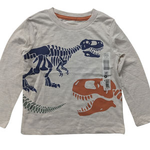 Camiseta de algodón estampada larga Sve con cuello redondo para bebé de marca Stock de invierno Lote de prendas - Product Image 3