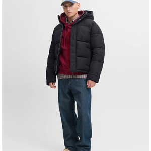 เสื้อโค้ทบุหนาสำหรับผู้ชาย กันลม เสื้อแจ็คเก็ตบุขนเป็ดแบบพองตัว สำหรับฤดูหนาว รับผลิตตามสั่ง ขายส่ง เสื้อแจ็คเก็ตอุ่นๆ สำหรับกิจกรรมกลางแจ้ง - Product Image 6