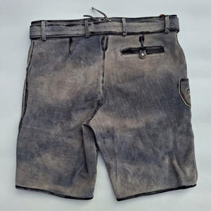 Anti-Wrinkle Bright Sustainable, Anti Pilling Colors Solid Cool & Stylish Lederhosen <b>Shorts</b> for Men - Product Image 2