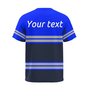 Camiseta de Seguridad de Alta Visibilidad, Talla Grande, Ropa de Trabajo Personalizada, Camiseta de Seguridad Reflectante - Product Image 4