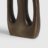 Vente chaude Vintage Métal Laiton Aluminium Pot De Fleur Nouveau Design Vase De Table pour La Maison ou Hôtel Décor Meilleur Prix