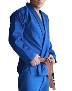 Haute qualité Bjj Gi brésilien Jiu Jitsu Kimonos couleur blanche Arts martiaux costumes Judo pour adultes uniforme Kung Fu karaté uniformes - Product Image 4