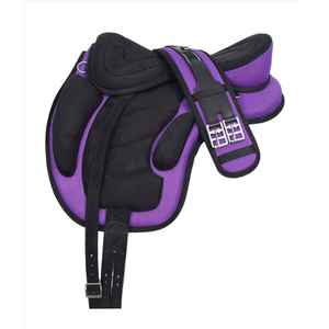 Producto más vendido para montar a caballo Freemax Treeless Saddle para calidad de exportación disponible a precio mayorista de La India - Product Image 1