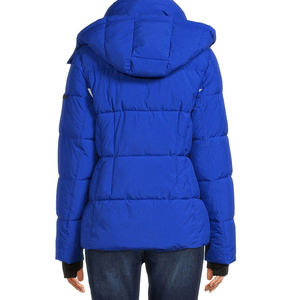 Blouson d'hiver matelassé pour femme grande taille avec capuche, design respirant, vente en gros, personnalisation OEM, respirant - Product Image 3