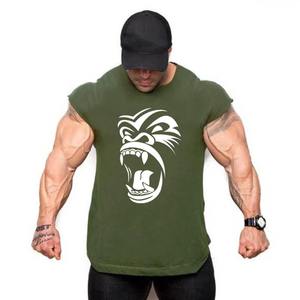 Haute qualité 3D imprimé Gym maillots d'entraînement nouveau personnaliser respirant hommes débardeur Premium décontracté en gros débardeur - Product Image 3