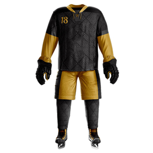 Nouveaux ensembles d'uniformes de hockey sur glace respirants et faciles à porter, vêtements de sport à vendre - Product Image 6